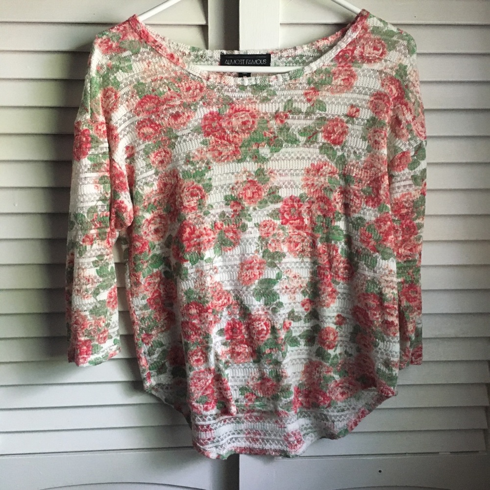 Rose Lace Top | Almost Famous